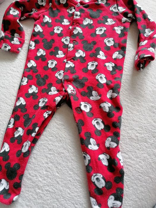 Pajacyk w myszkę Miki, czerwony