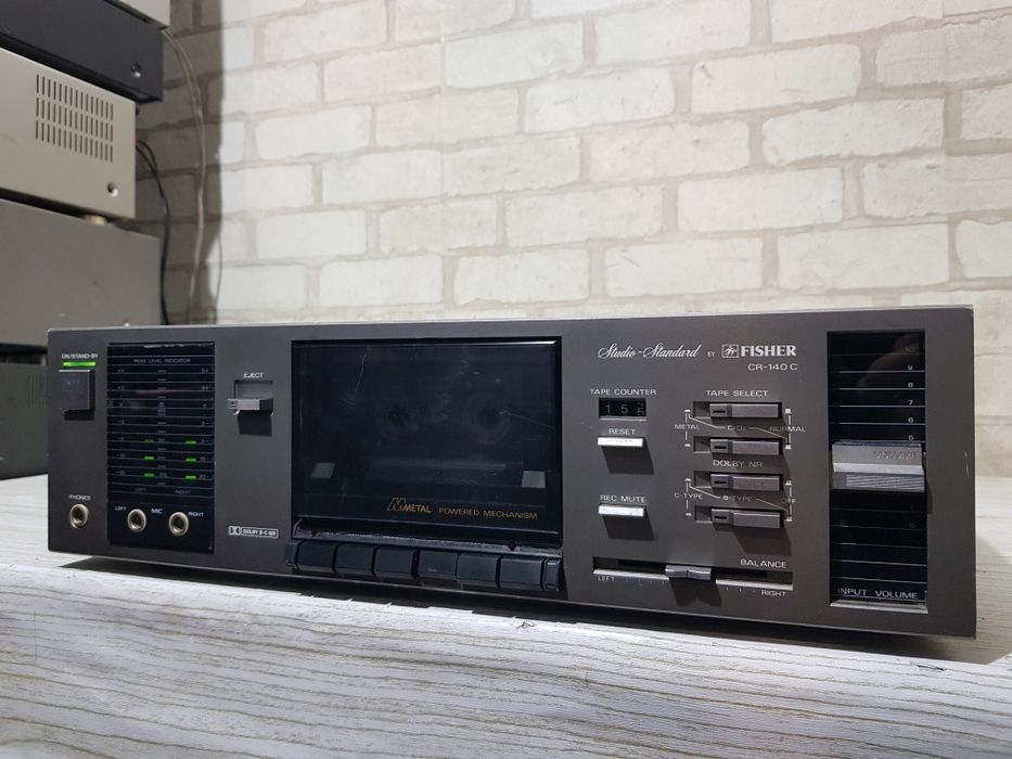 Стерео касетна дека Fisher б/у з Німеччини