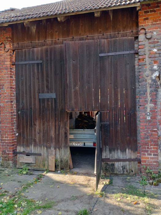 Deski obiciowe stare wrota że stodoły około 20 m2