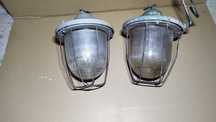 Lampa przemysłowa PRL loft