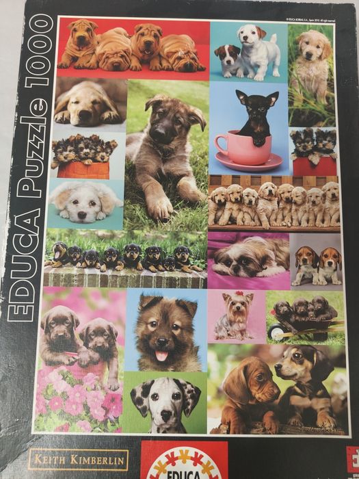 Puzzle 1000 peças de cães