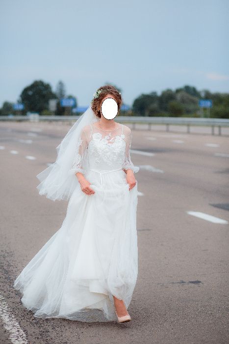 Весільне плаття бохо