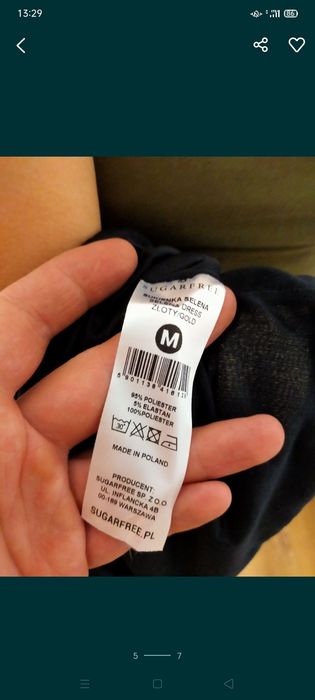 NOWA sukienka sugarfree Selena M 36 38wieczorowa cardiobunny carpatree