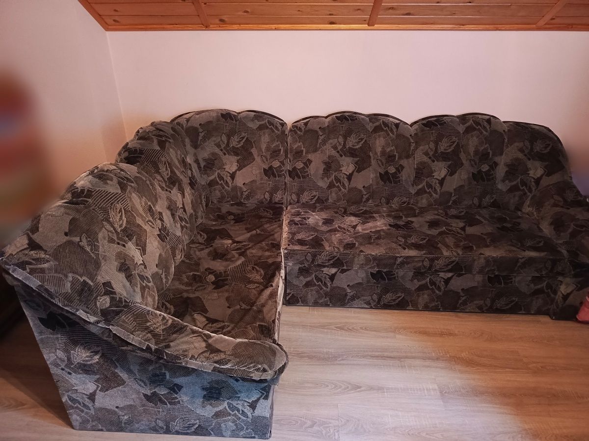 Narożnik - Rogówka + 2 fotele