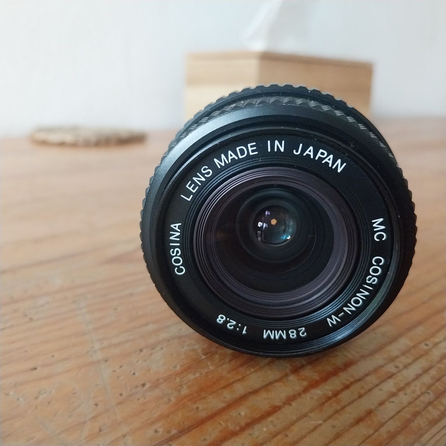 Obiektyw Cosina Cosinon-W 28mm bagnet Pentax K