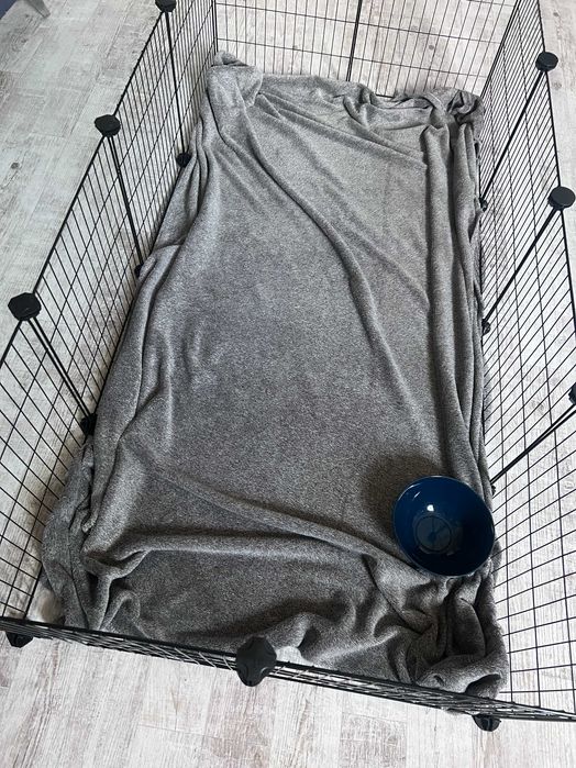 Duża klatka kojec wybieg dla świnki królika zwierząt modułowy NOWY