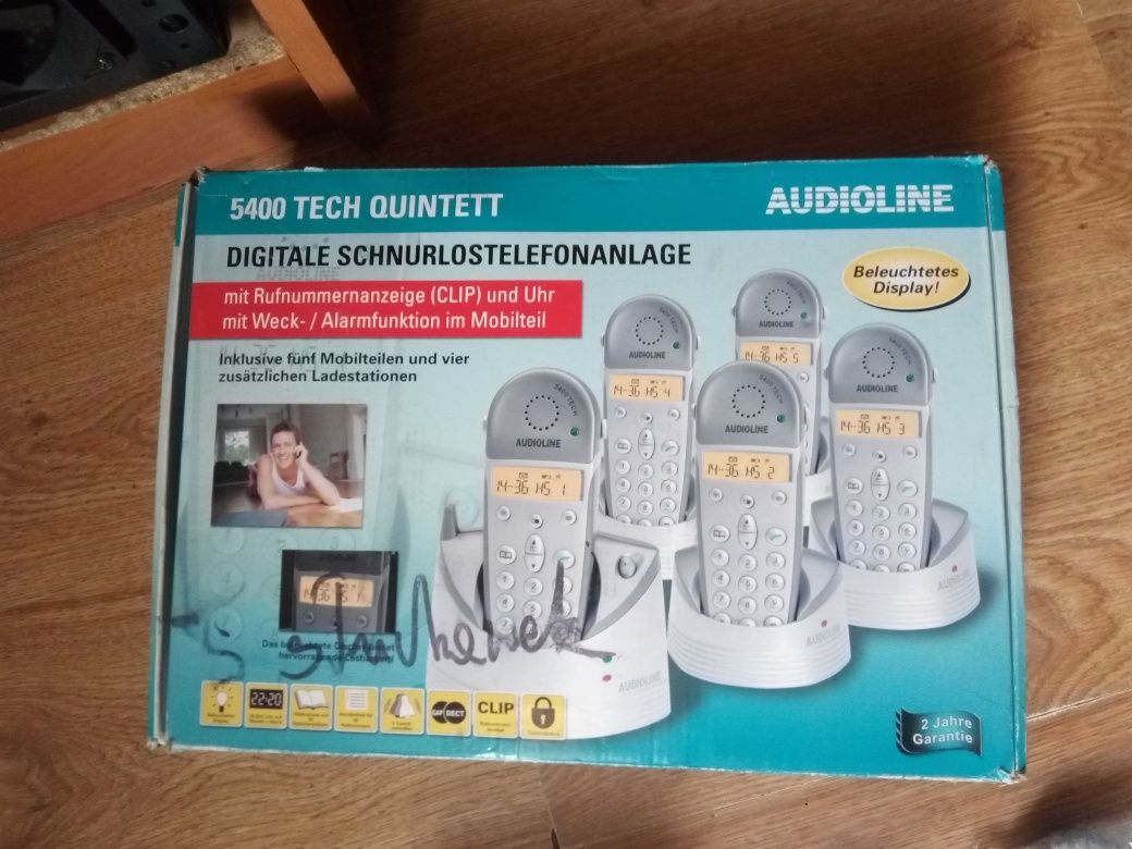 Telefony Stacjonarne Audioline 5400 Tech (10szt.)