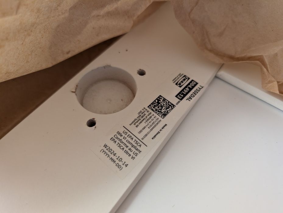 Ikea PAX front Tyssendal z lustrem nieużywany
