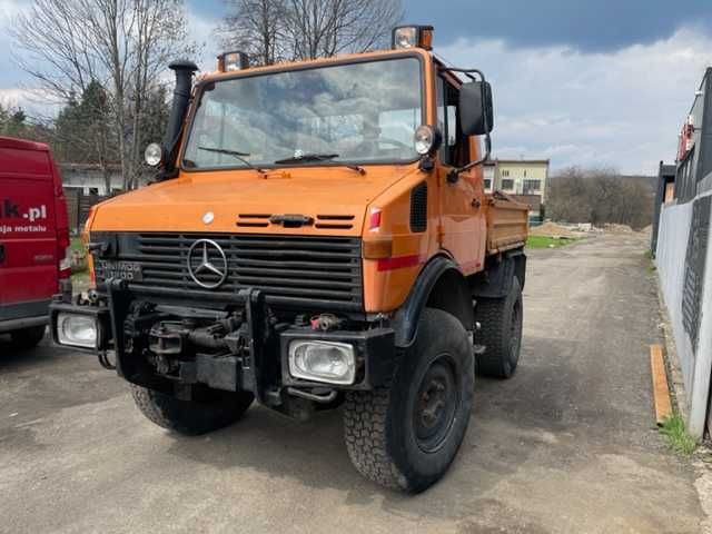 SIłownik kipra wywrotu Mercedes Unimog