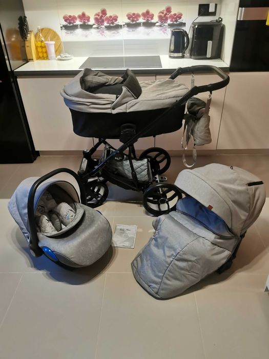 Wózek dziecięcy 3W1 Baby Merc Piuma Stan idealny OKAZJA !!!