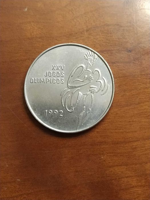 Moeda comemorativa dos jogos olímpicos de Barcelona de 1992