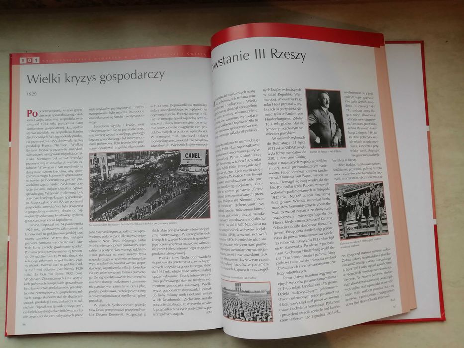 Książka "101 najważniejszych wydarzeń w dziejach Polski i świata"
