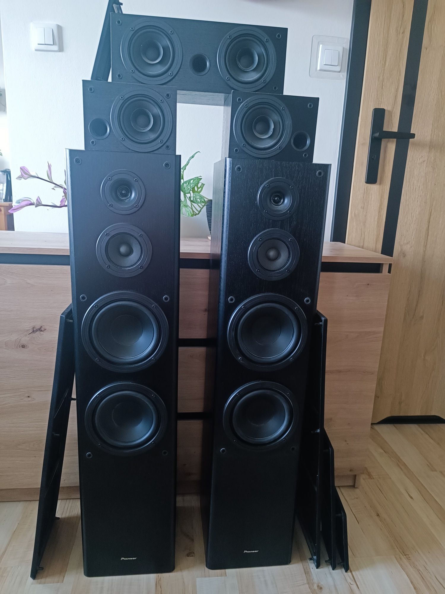 Zestaw głośników 5.0 Pioneer S-ES3TB kolumny