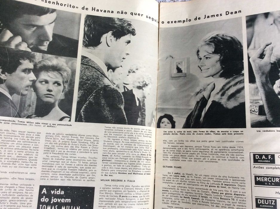 Filme, Revista Mensal de Cinema, Setembro de 1962.