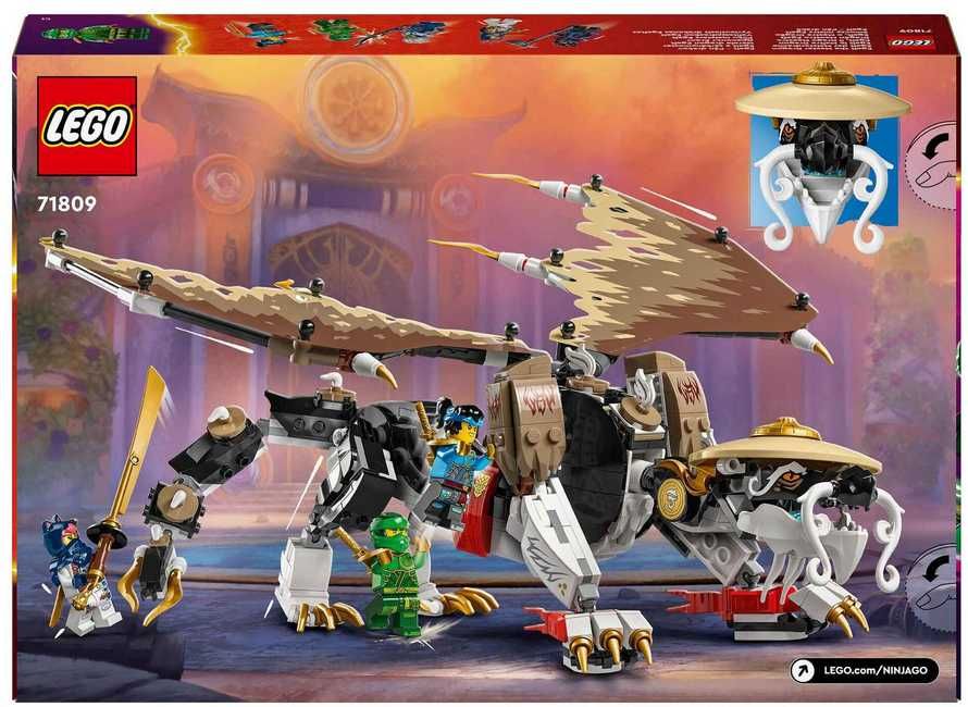 LEGO (71809) Ninjago: Egalt, o Mestre Dragao