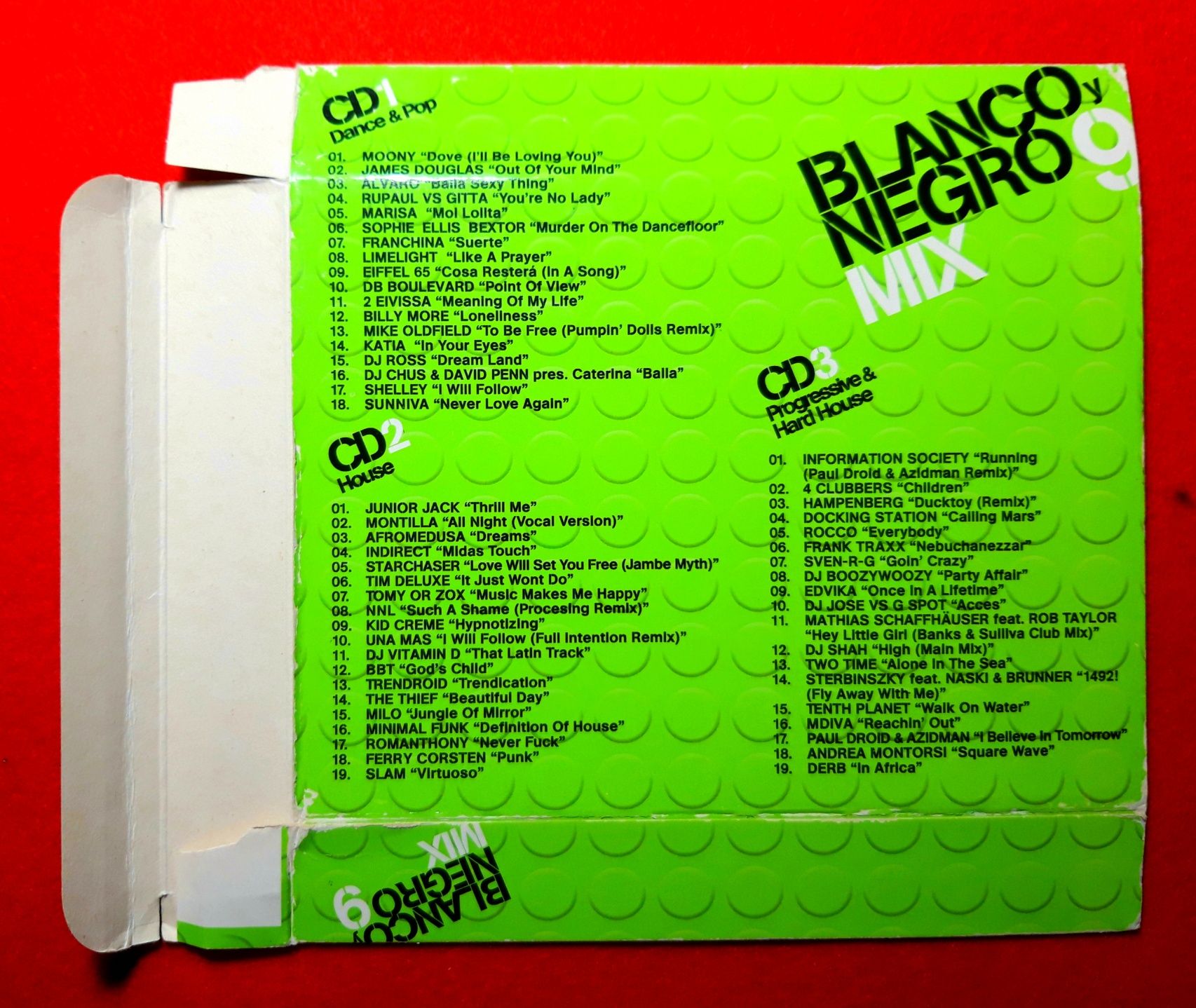 Blanco Y Negro Mix 9 (3xCD, 2002)