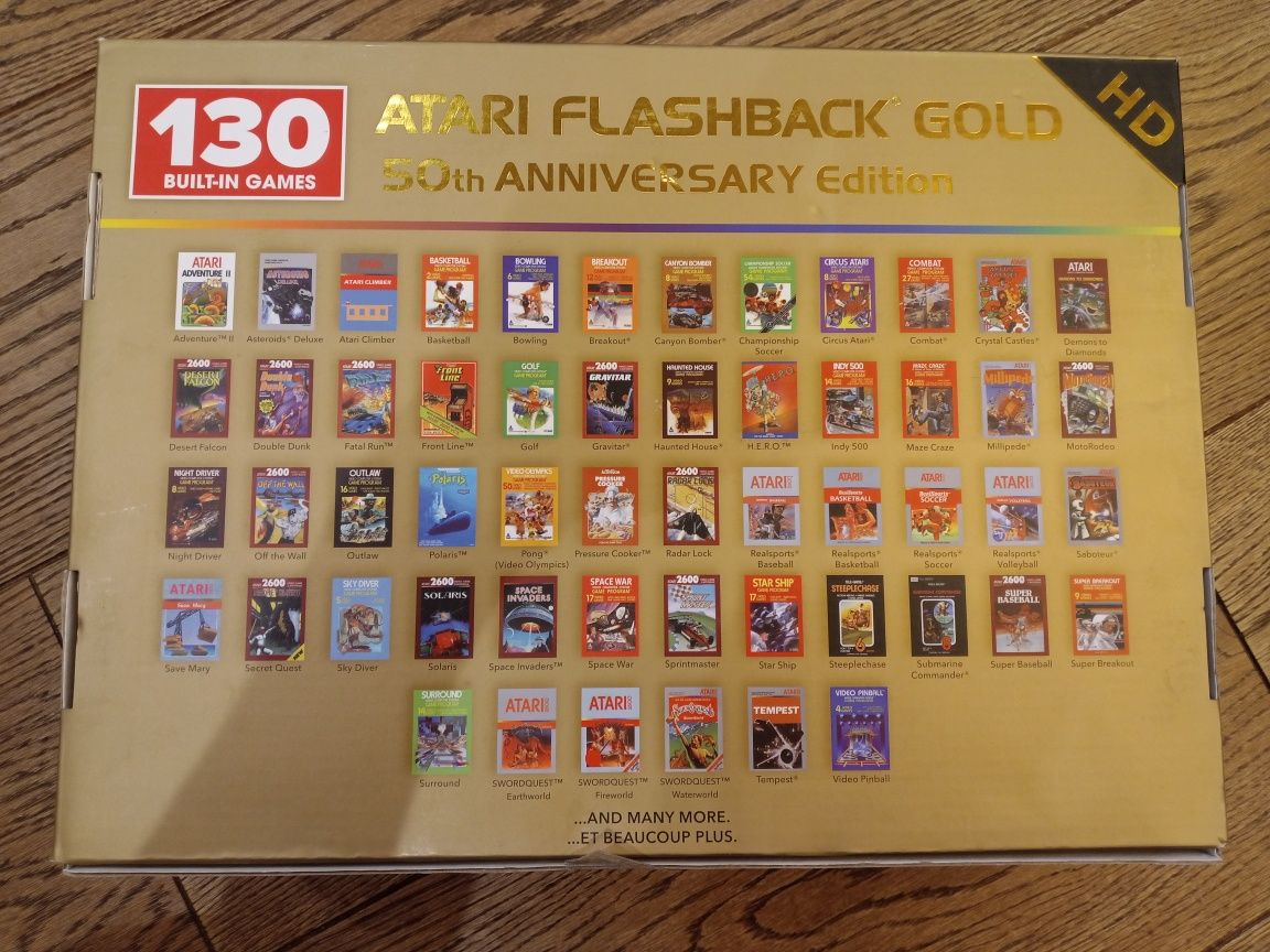 Konsola Atari flashbacki GOLD SPECIAL EDITION 8 GB
