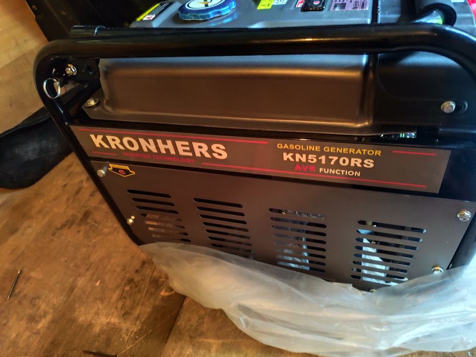 Porządny agregat prądotwórczy 7KW 3 fazy Kronhers KN5170RS