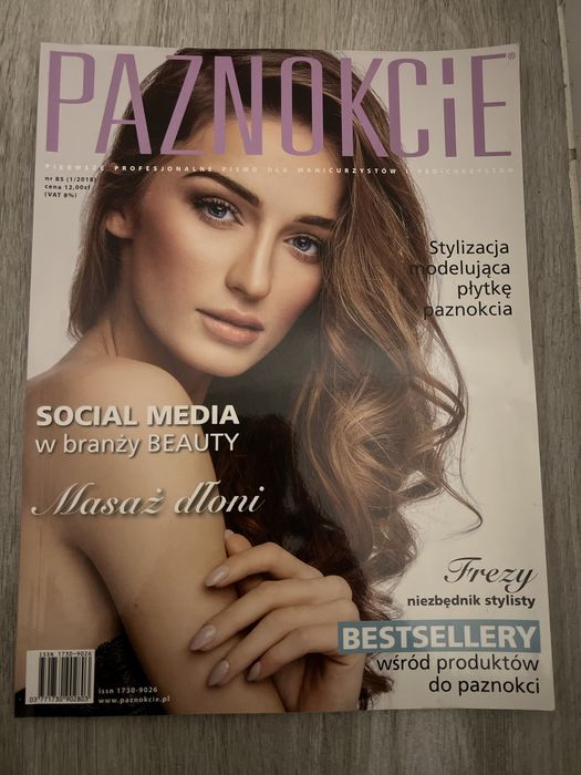 Czasopismo Paznokcie nr 85 (1/2018)