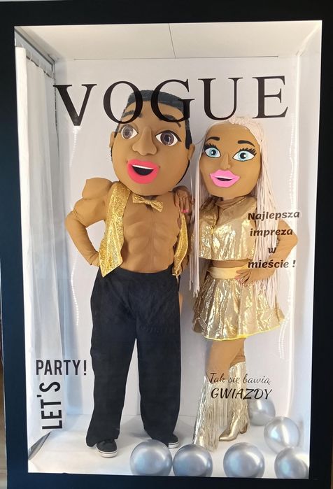 Żywe maskotki / fotobox