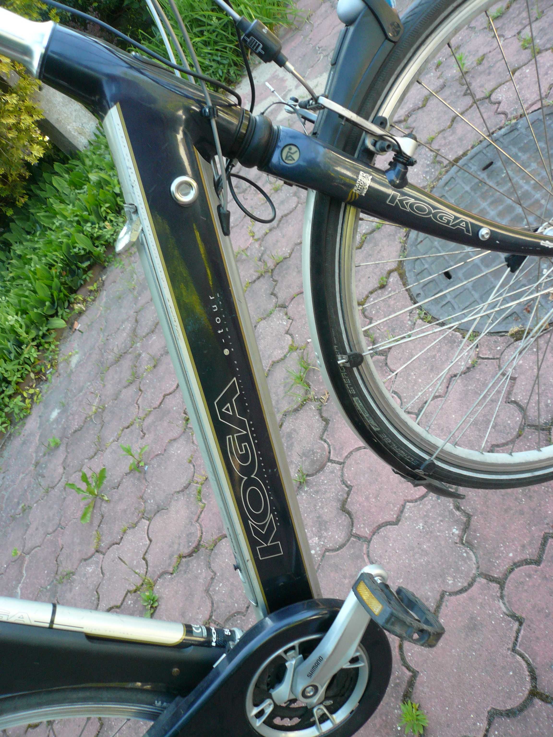 Elegancki Rower Elektryczny  KOGA -Tesla wykonywany ręcznie. Nowa Bat.