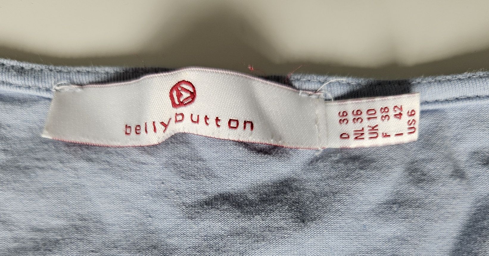 Bluzka ciążowa i do karmienia piersią; 36/8/S; Belly Button; niebieski