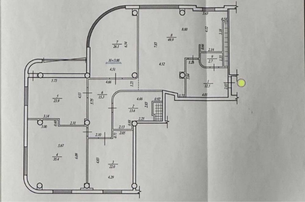208 метров ЦЕНТР элитный новострой АВТОНОМНОЕ отлпление, Чернышевская
