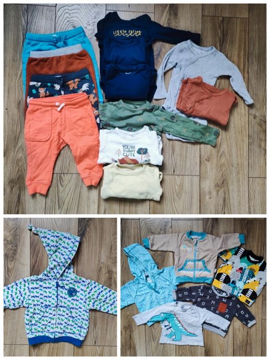 Paka ubranek dla chłopca 68