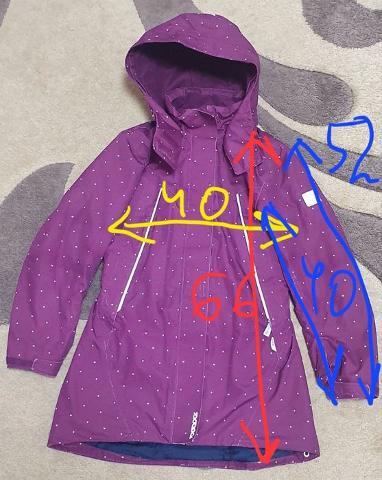 Зимова куртка, парка Reima 140+6