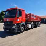Mercedes-Benz ACTROS  Mercedes-Benz ACTROS 1840 LS z hydrauliką + naczepa SCHMITZ wywrotka