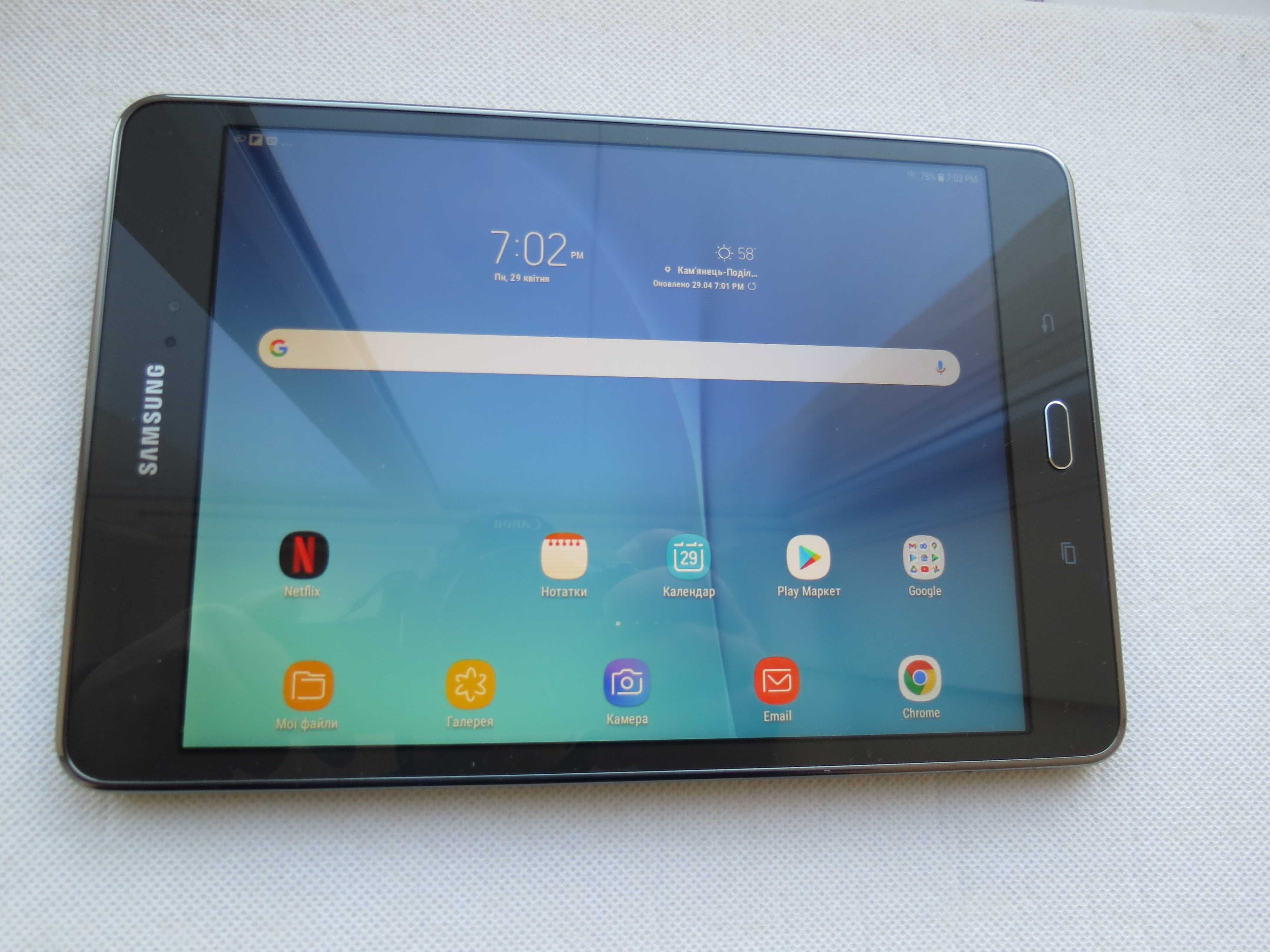 Планшет Samsung Galaxy Tab A SM-T350 2/16Gb Android 7.1 Full HD