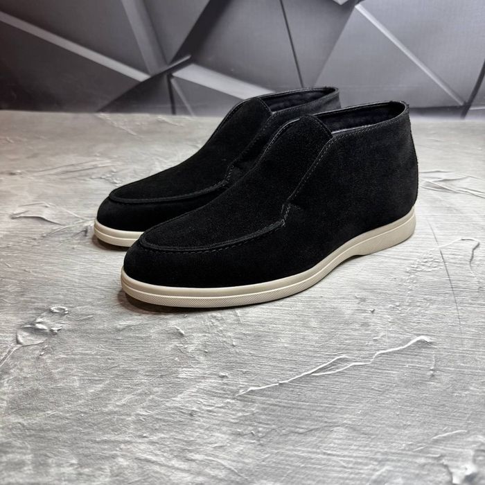 Зимние лоферы 40-45 замш