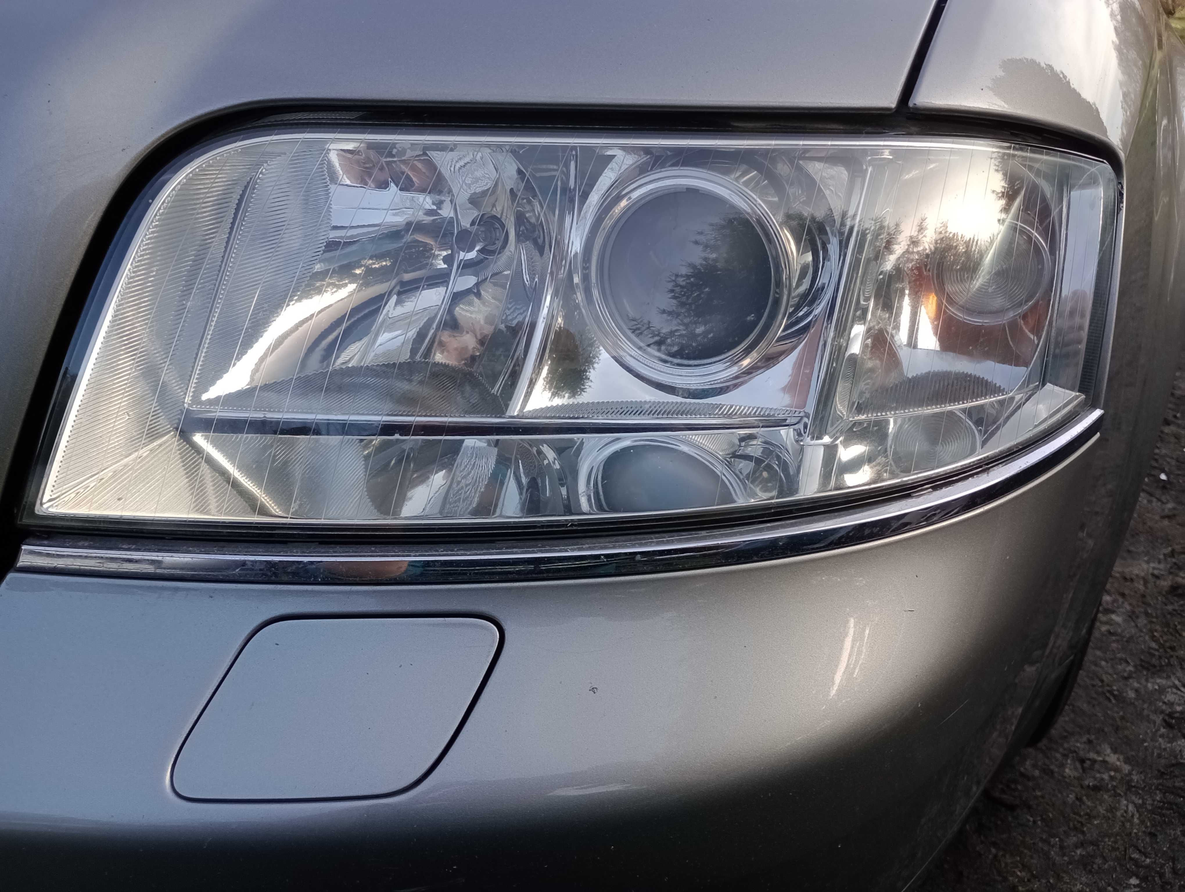 Lampy BiXenon Audi A6 C5 polift od 2001 do 2005 kompletne HELLA
