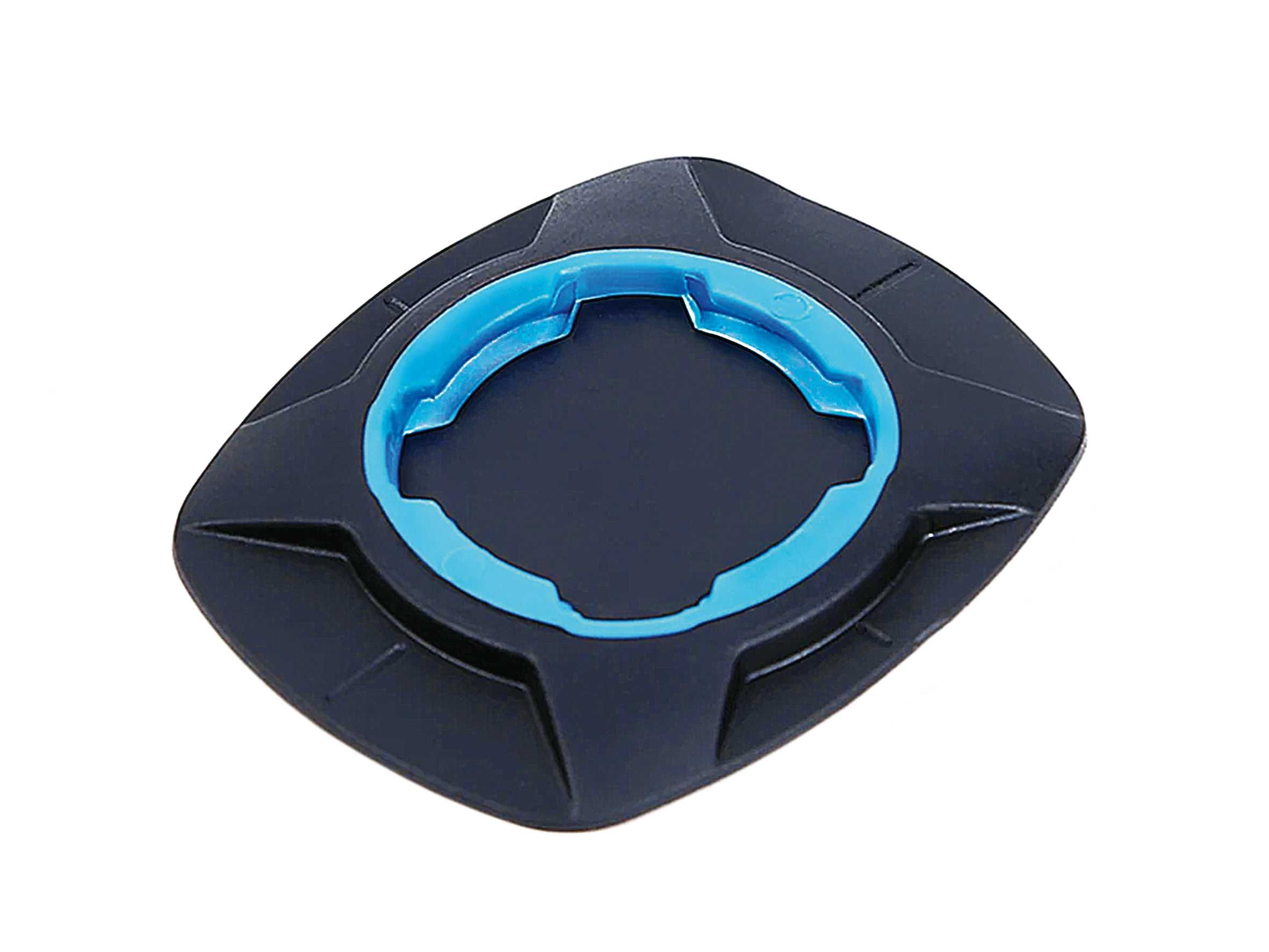 Adaptador de telemóvel com adesivo para suporte género Quad Lock