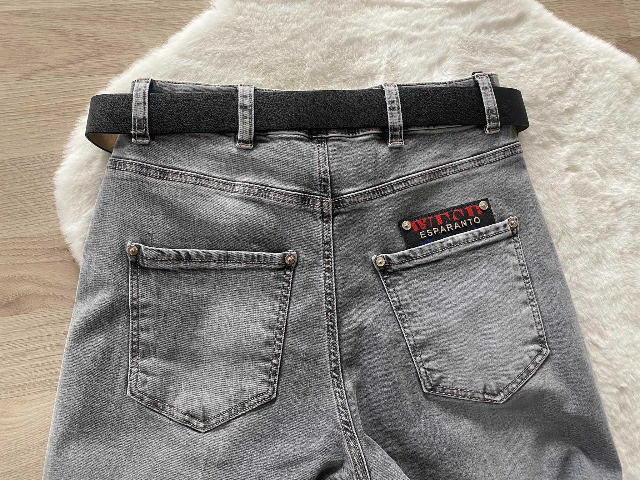 Szare jeans Esparanto 26 i 42