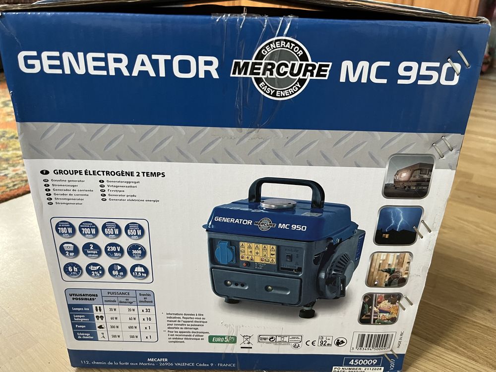Генератор Mercure MC950