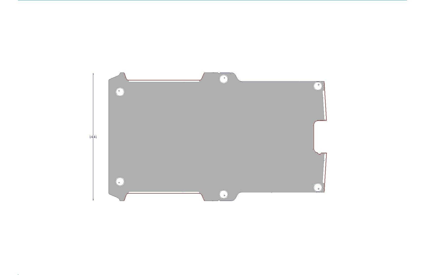 Zabudowa busa podłoga podłoga do Toyota Proace L2