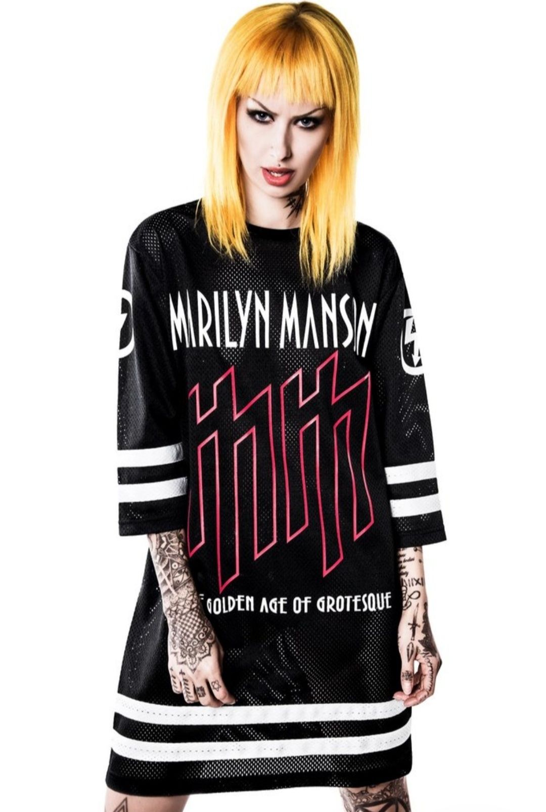 Marilyn Manson & Killstar -  хокейне джерсі/футболка