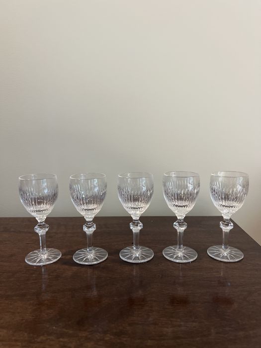 Kieliszki do trunku, eleganckie krosno polskie x5 - cudowne!