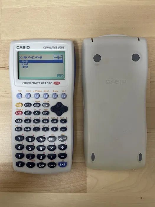 Casio cfx-9850GB Plus White Edition