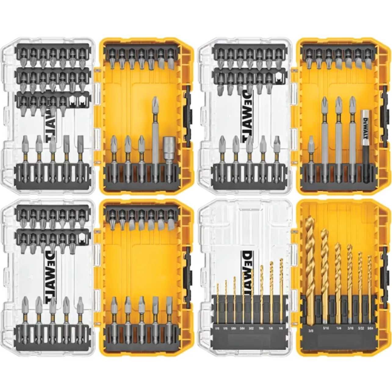 Набір біт DEWALT Tough Grip (110 шт.) DWA110SETCCLW