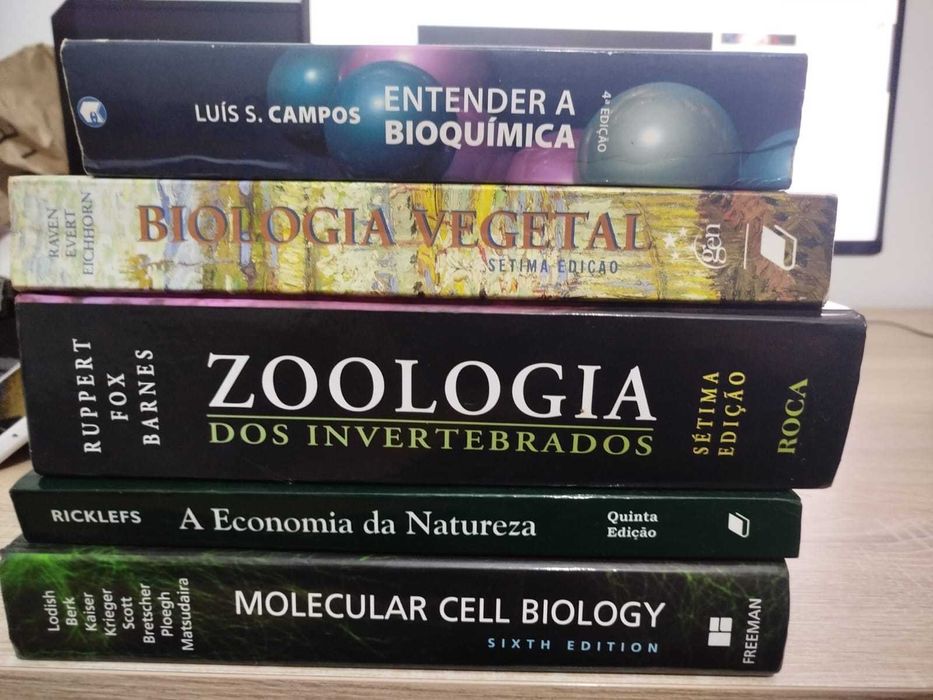 Livros tecnicos Biologia