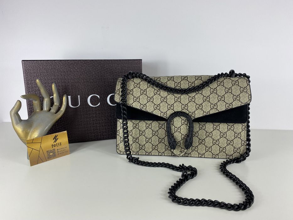 Torebka damska listonoszka Gucci Dionysus premium monogram GG