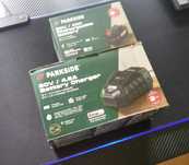 Parkside Akumulator 4Ah 20V + szybka ładowarka 4,5A 120W x20V. NOWY