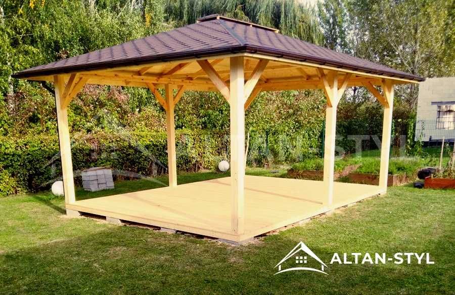 Altany, altanki, wiaty, altana ogrodowa JOLA 6x4m PRODUCENT