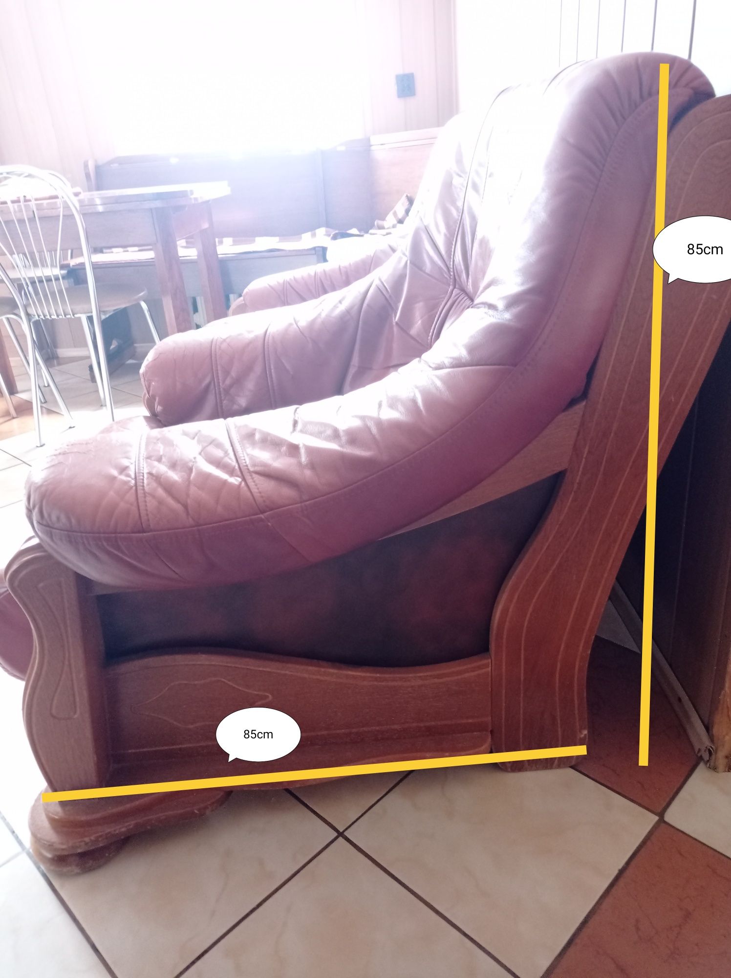 Komplet sofa 2x fotel