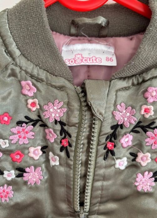 Kurtka bomberka dla dziewczynki 86.