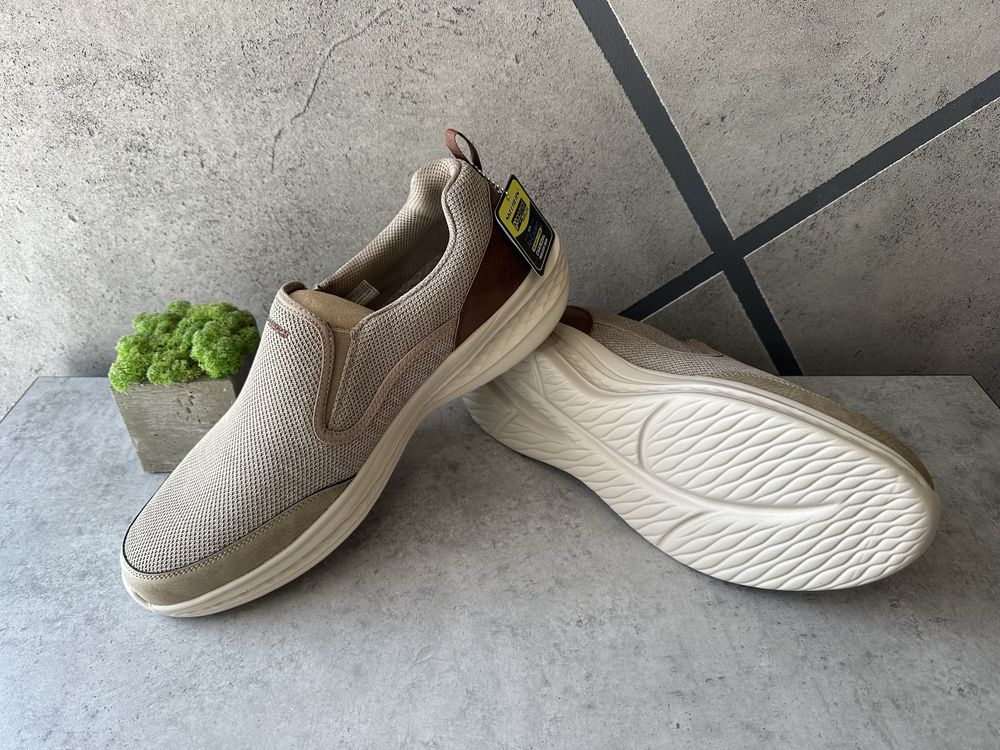 Розмір 48 Фірмові чоловічі сліпони Skechers кросівки кеди мокасини
