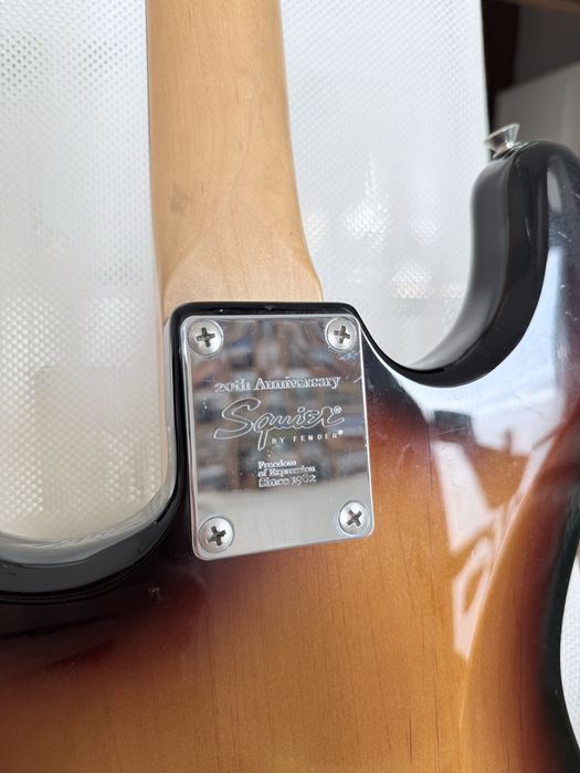 Gitara Squier by Fender Affinity Stratocaster SSS 20th Anniversary