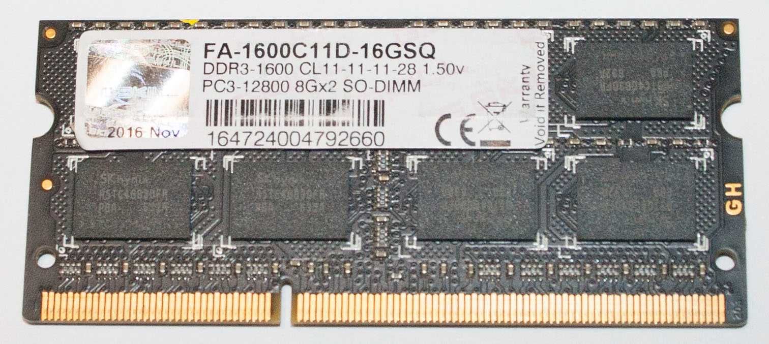 DDR3-8GB 1333/1600MHz SO-DIMM